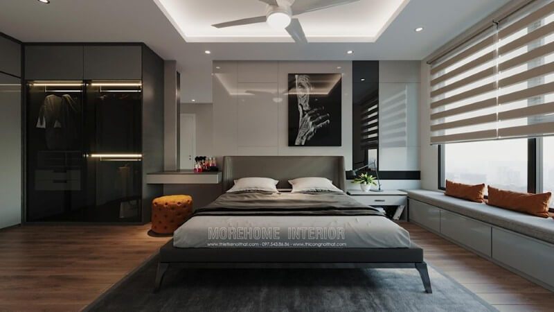 Xu hướng 16 mẫu thiết kế giường ngủ chung cư, nhà phố, biệt thự được yêu thích năm 2022